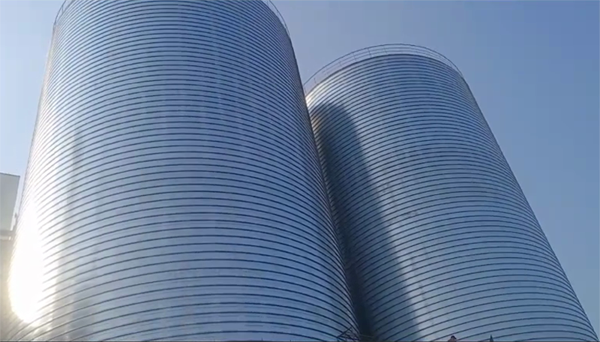 思南2座混凝土高架卷板仓