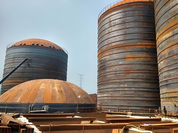 思南焦粉钢板仓